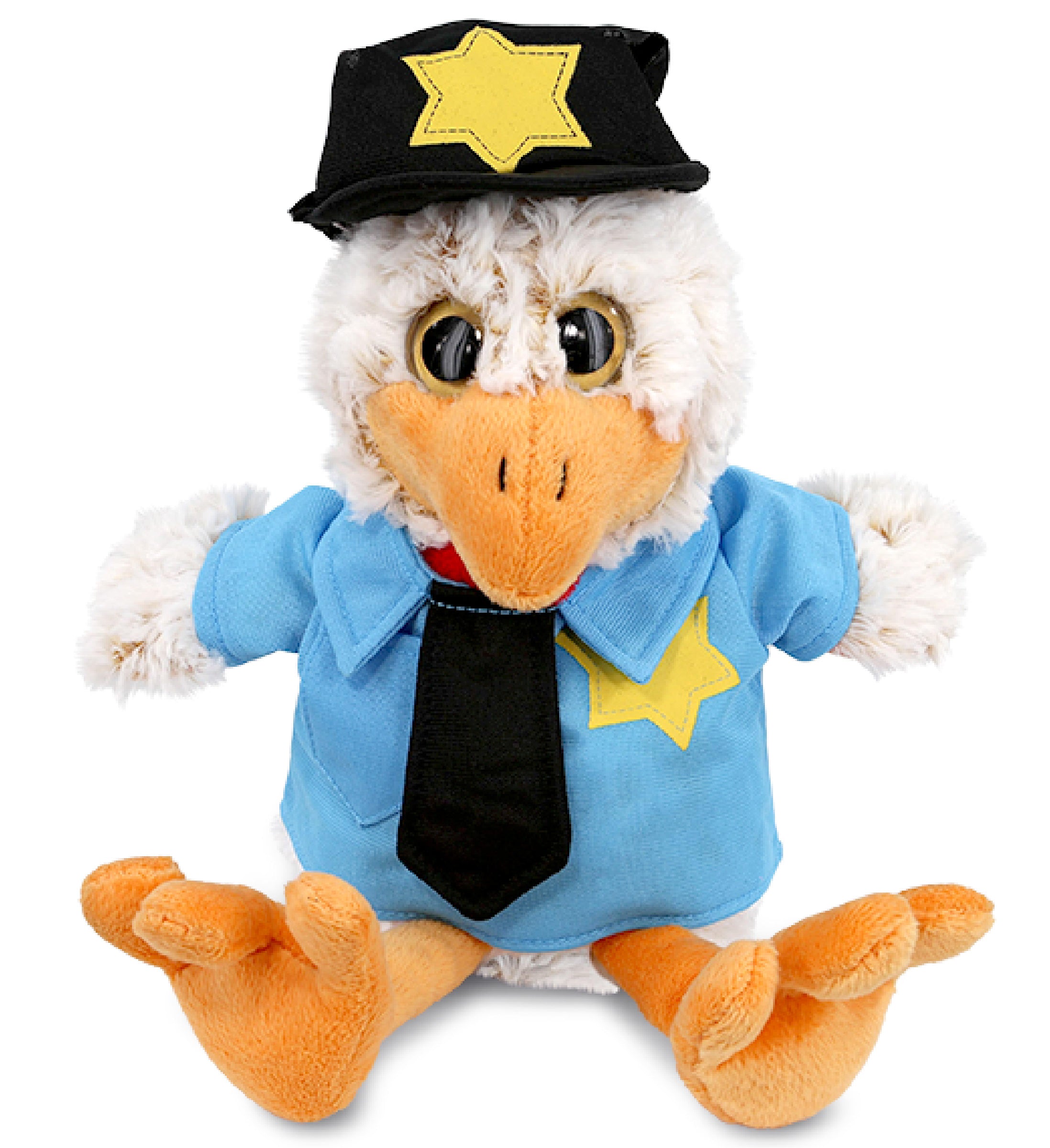 PLUSH POLICE - SUPER-SOFT PLUSH - SITTING ROOSTER