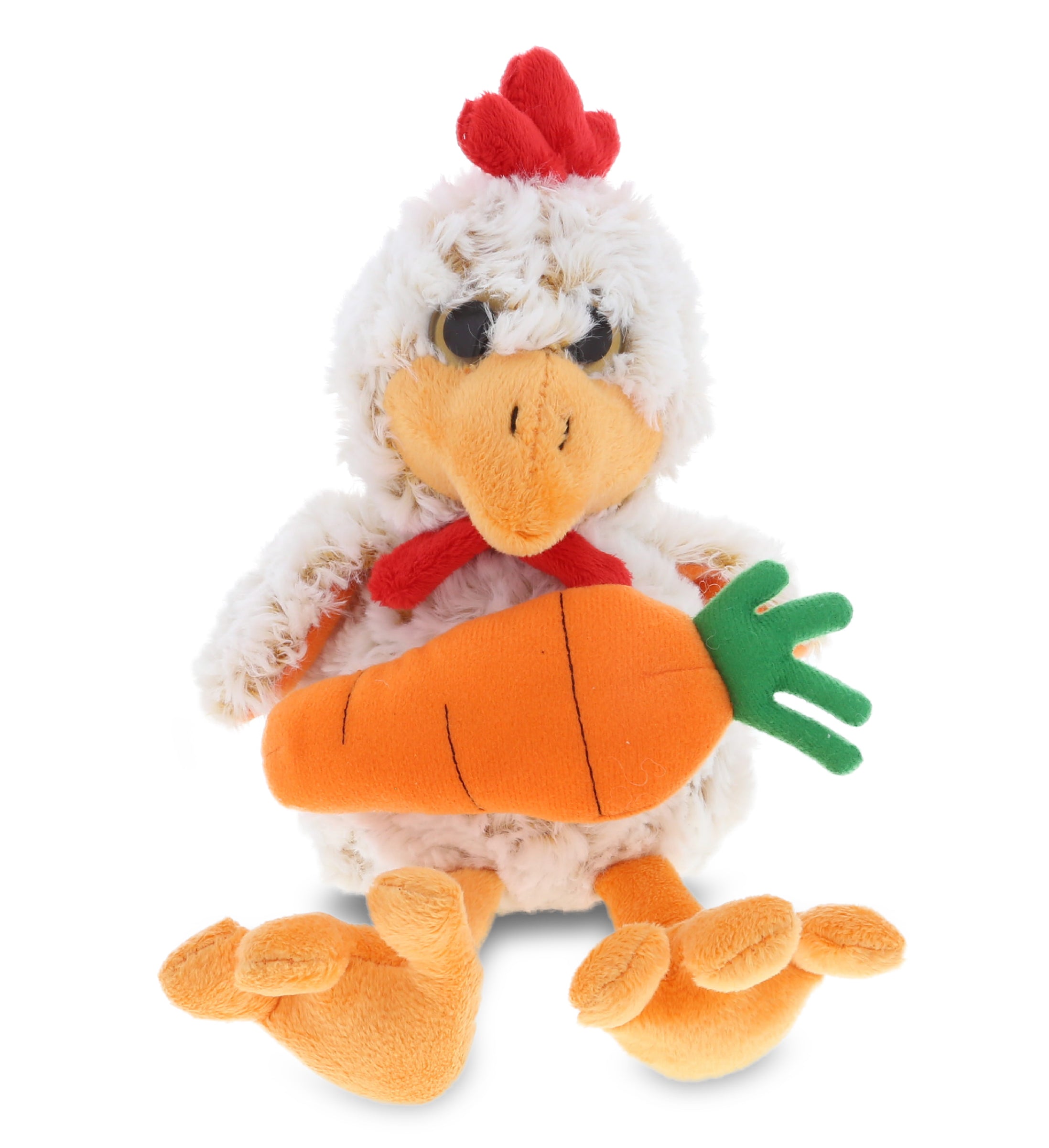 PLUSH CARROT - SUPER-SOFT PLUSH - SITTING ROOSTER