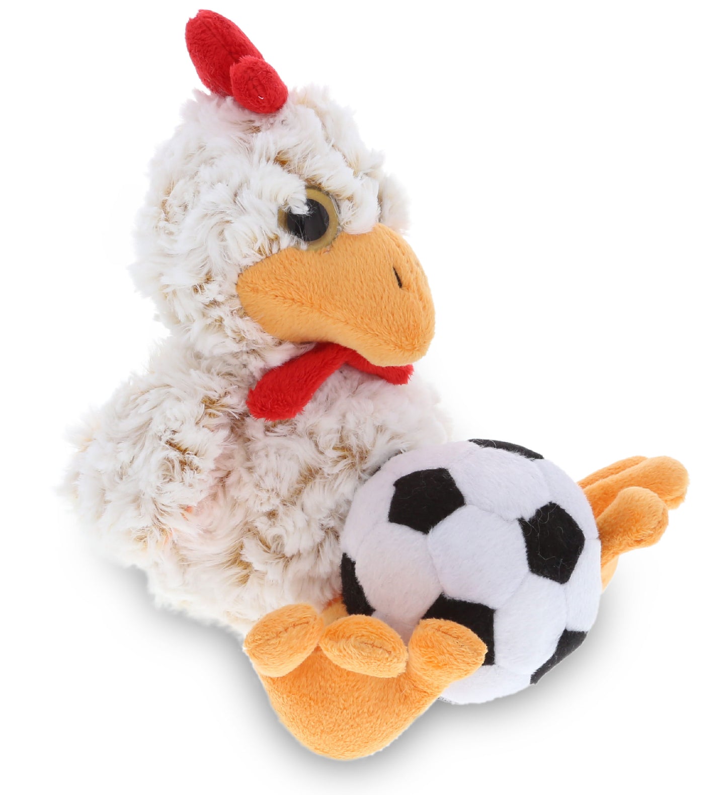 PLUSH SOCCER BALL - SUPER-SOFT PLUSH - SITTING ROOSTER