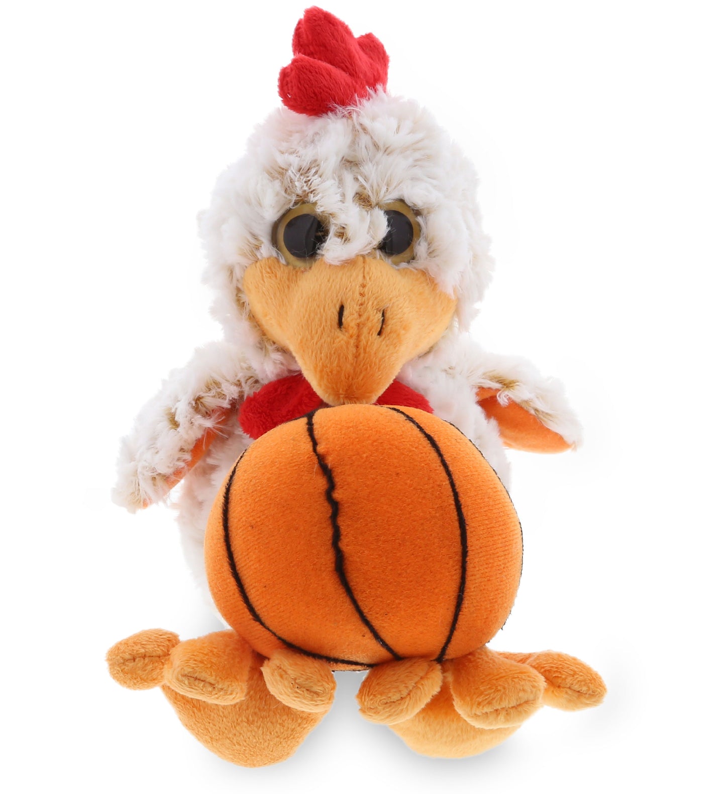PLUSH BASKETBALL - SUPER-SOFT PLUSH - SITTING ROOSTER