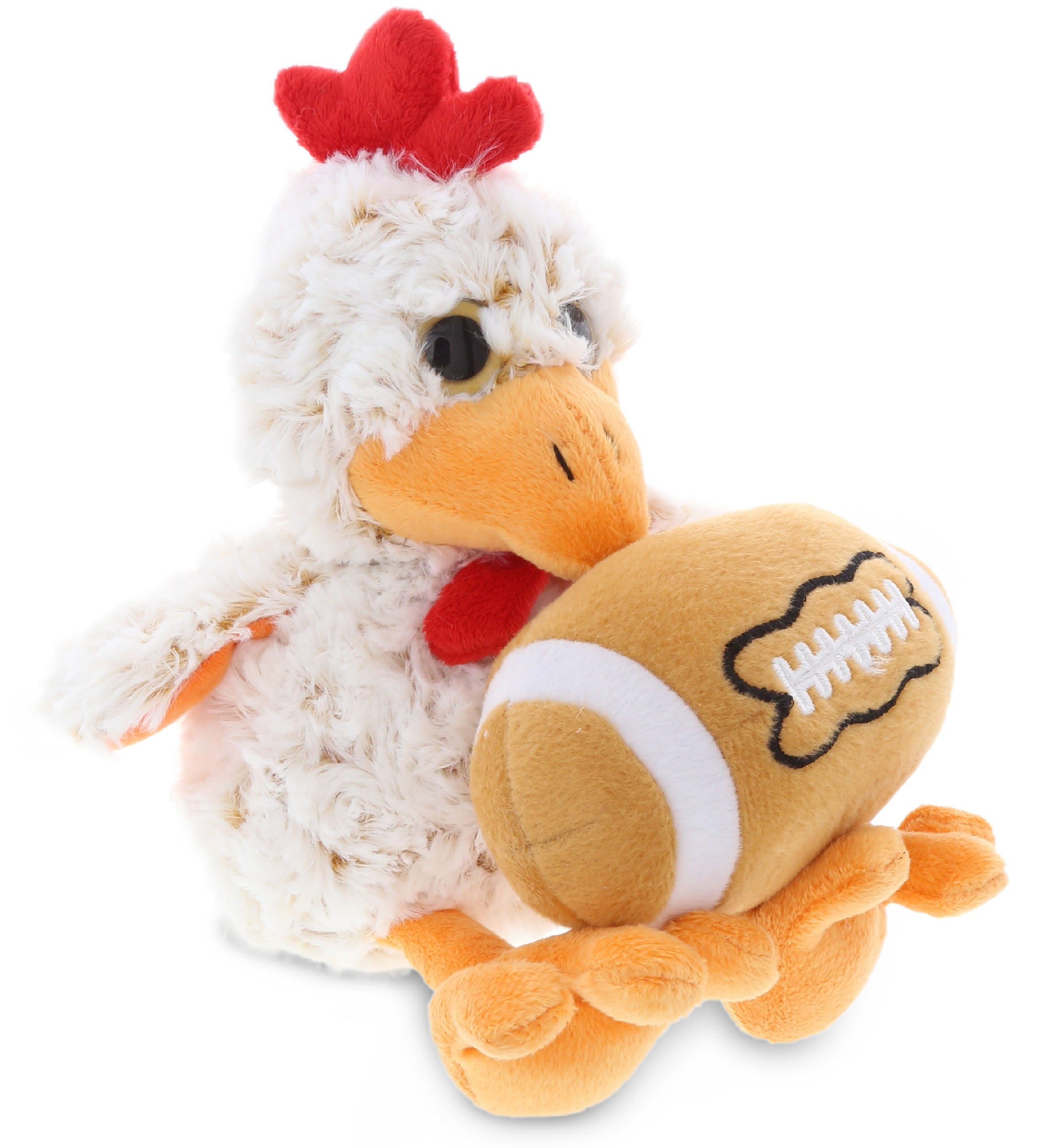 PLUSH FOOTBALL - SUPER-SOFT PLUSH - SITTING ROOSTER