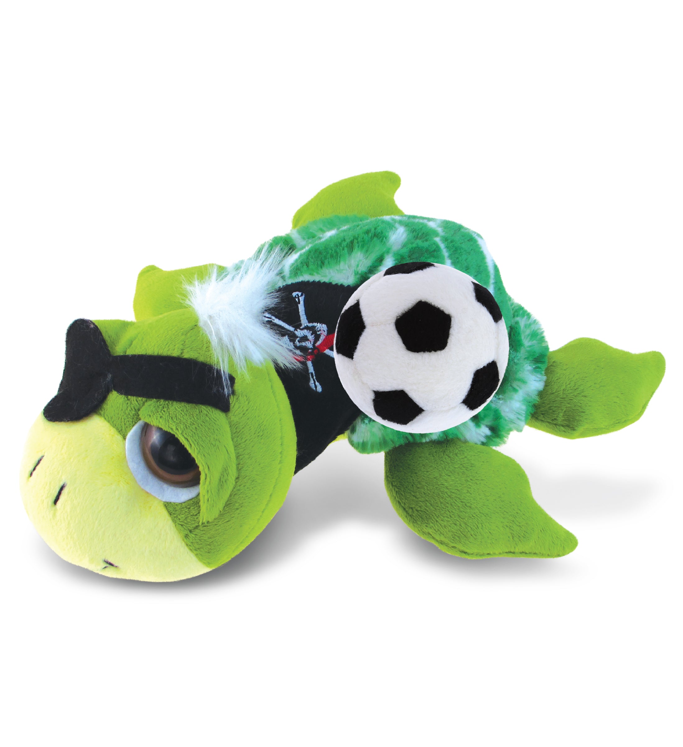 SUPER-SOFT PLUSH - GREEN PIRATE SEA TURTLE