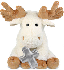 PLUSH CROSS - SUPER SOFT PLUSH - FANCY FLOPPY MOOSE 10.5"
