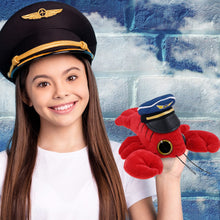 BIG EYE 6" PLUSH - LOBSTER WITH PILOT DRESS UP
