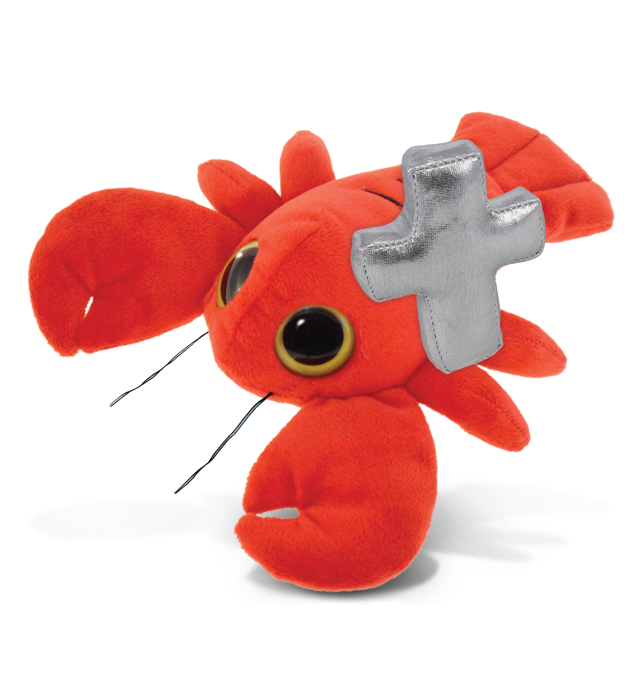 PLUSH CROSS - BIG EYE 6" PLUSH - LOBSTER