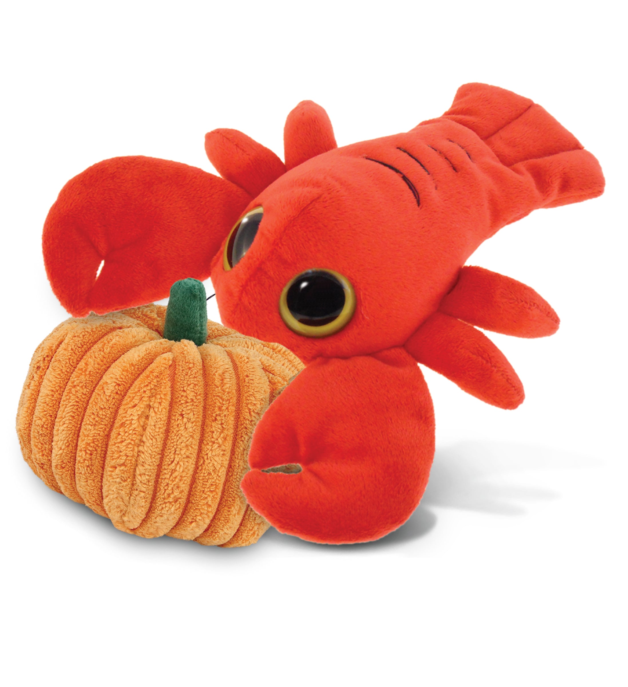 PLUSH PUMPKIN - BIG EYE 6" PLUSH - LOBSTER