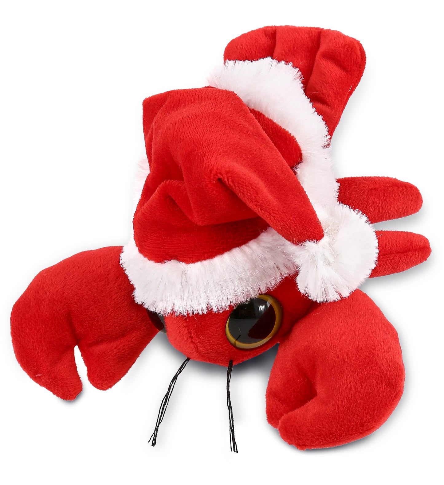 PLUSH SANTA - BIG EYE 6" PLUSH - LOBSTER