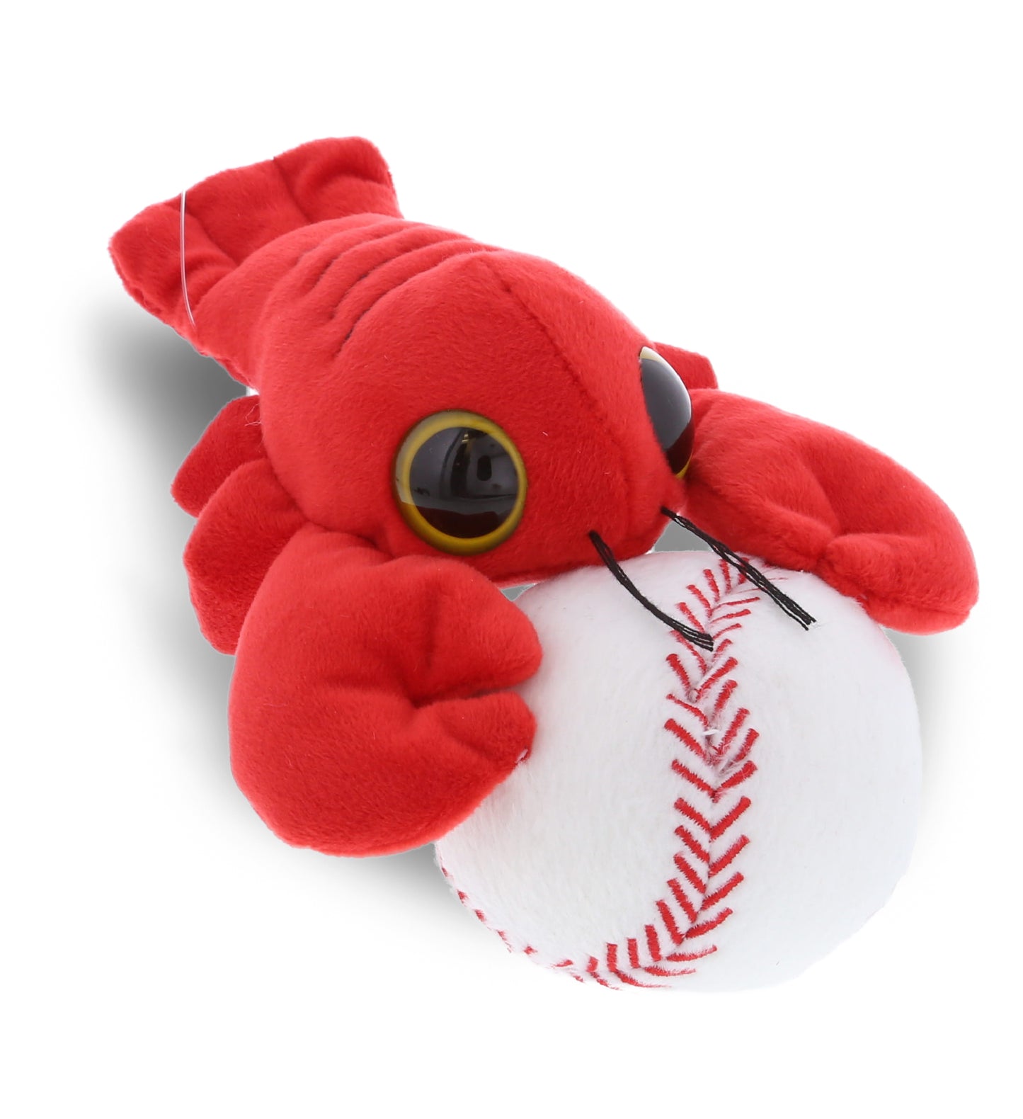 PLUSH BASEBALL - BIG EYE 6" PLUSH - LOBSTER