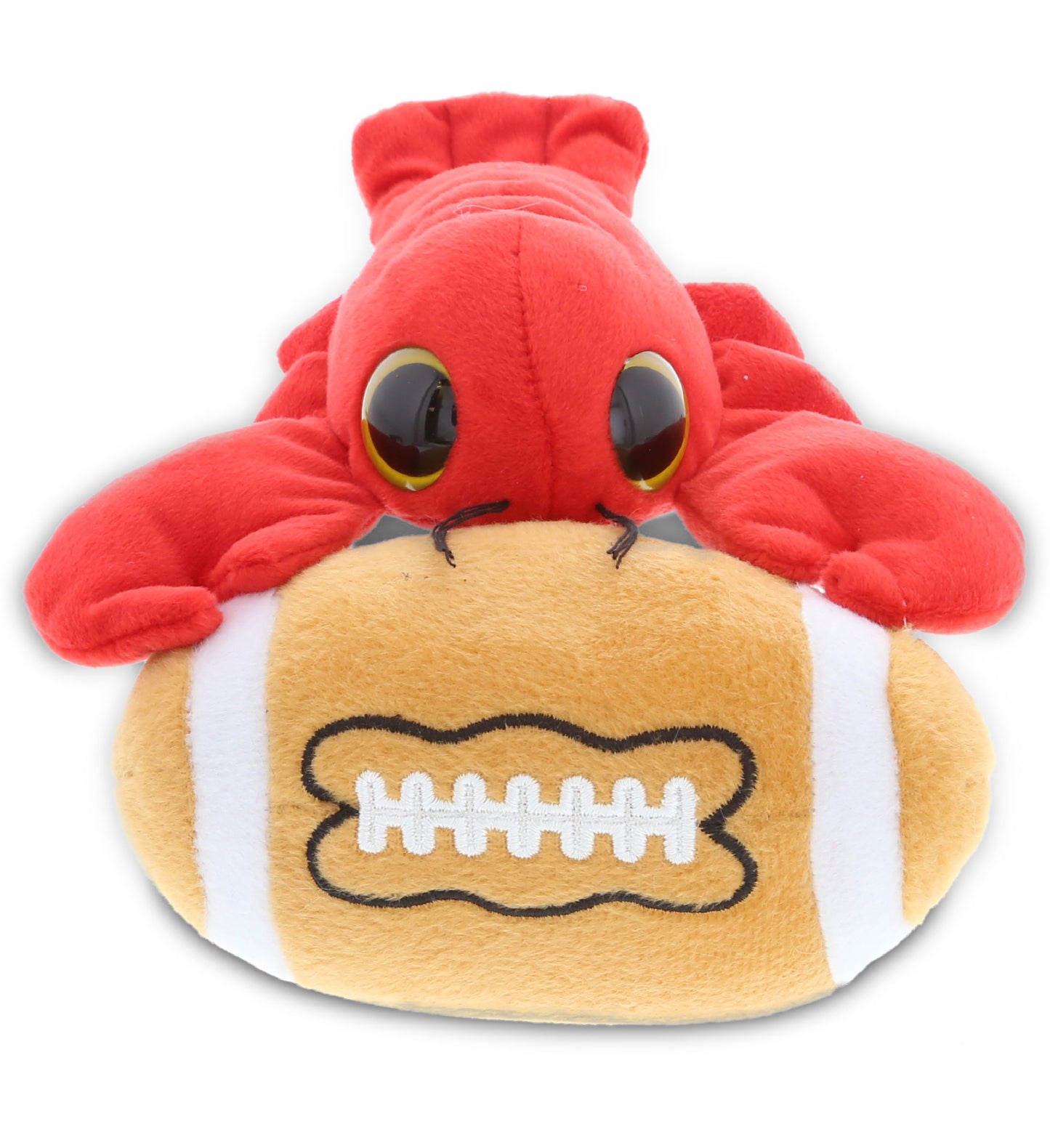 PLUSH FOOTBALL - BIG EYE 6" PLUSH - LOBSTER