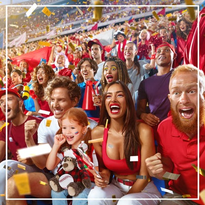 SUPER SOFT PLUSH - RED PLAID OUTFIT - GRIZZLY BEAR with Baseball Plush