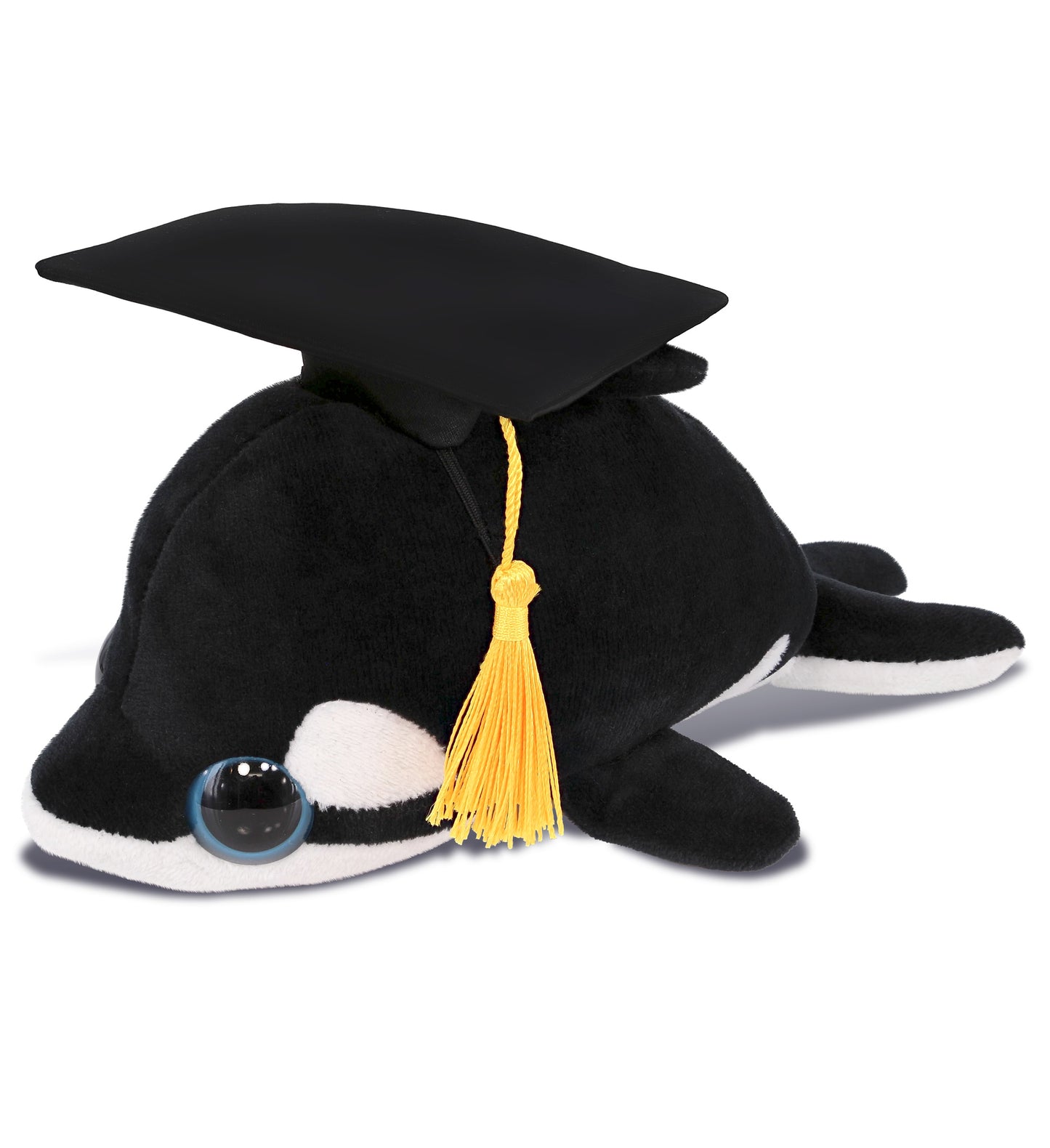 PLUSH GRADUATION - BIG EYE 6" PLUSH - KILLER WHALE