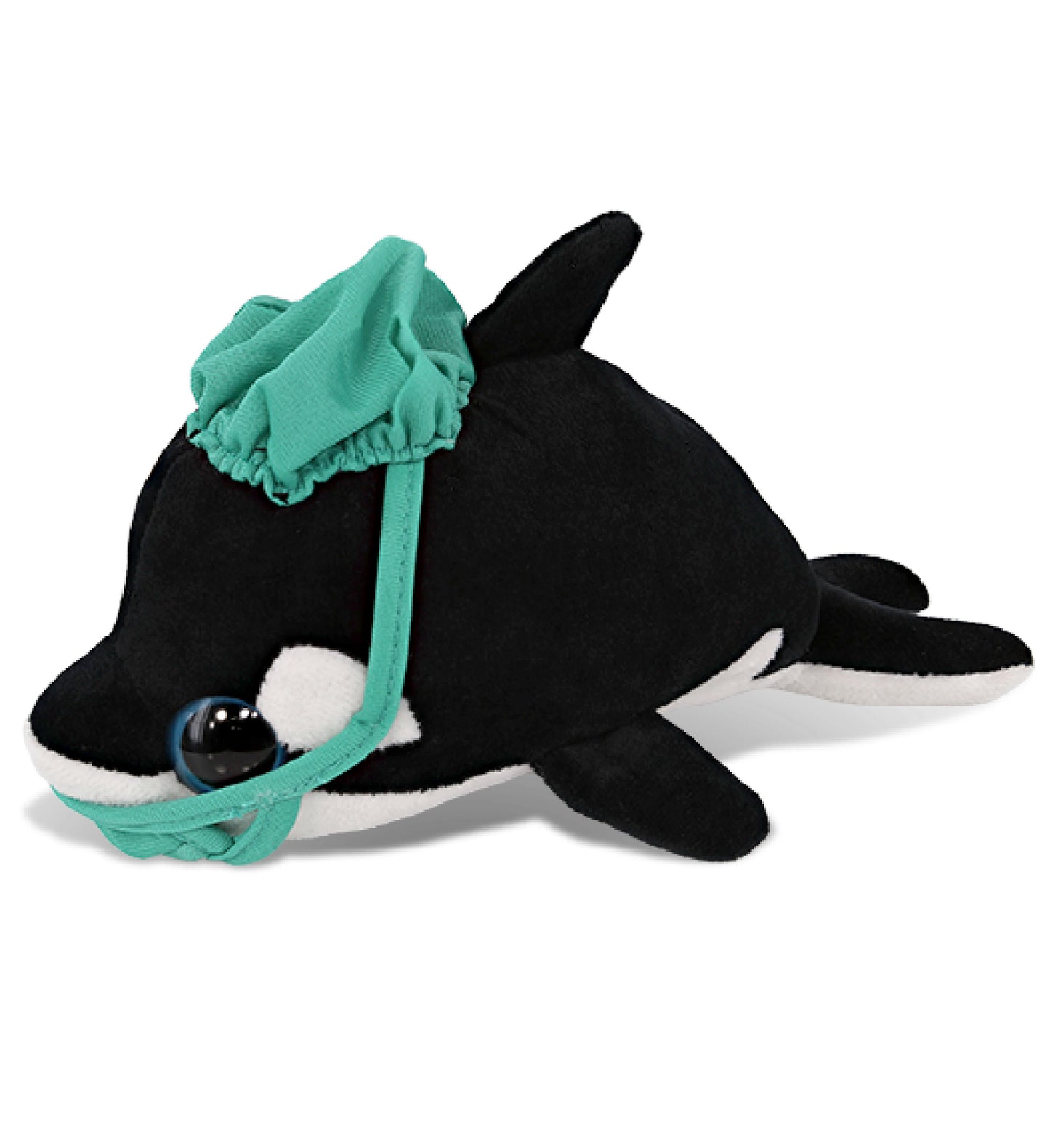 PLUSH DOCTOR - BIG EYE 6" PLUSH - KILLER WHALE