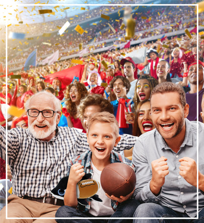 BIG EYE 6' PLUSH - KILLER WHALE With Football Plush