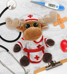 BIG EYE 6' PLUSH - MOOSE NURSE