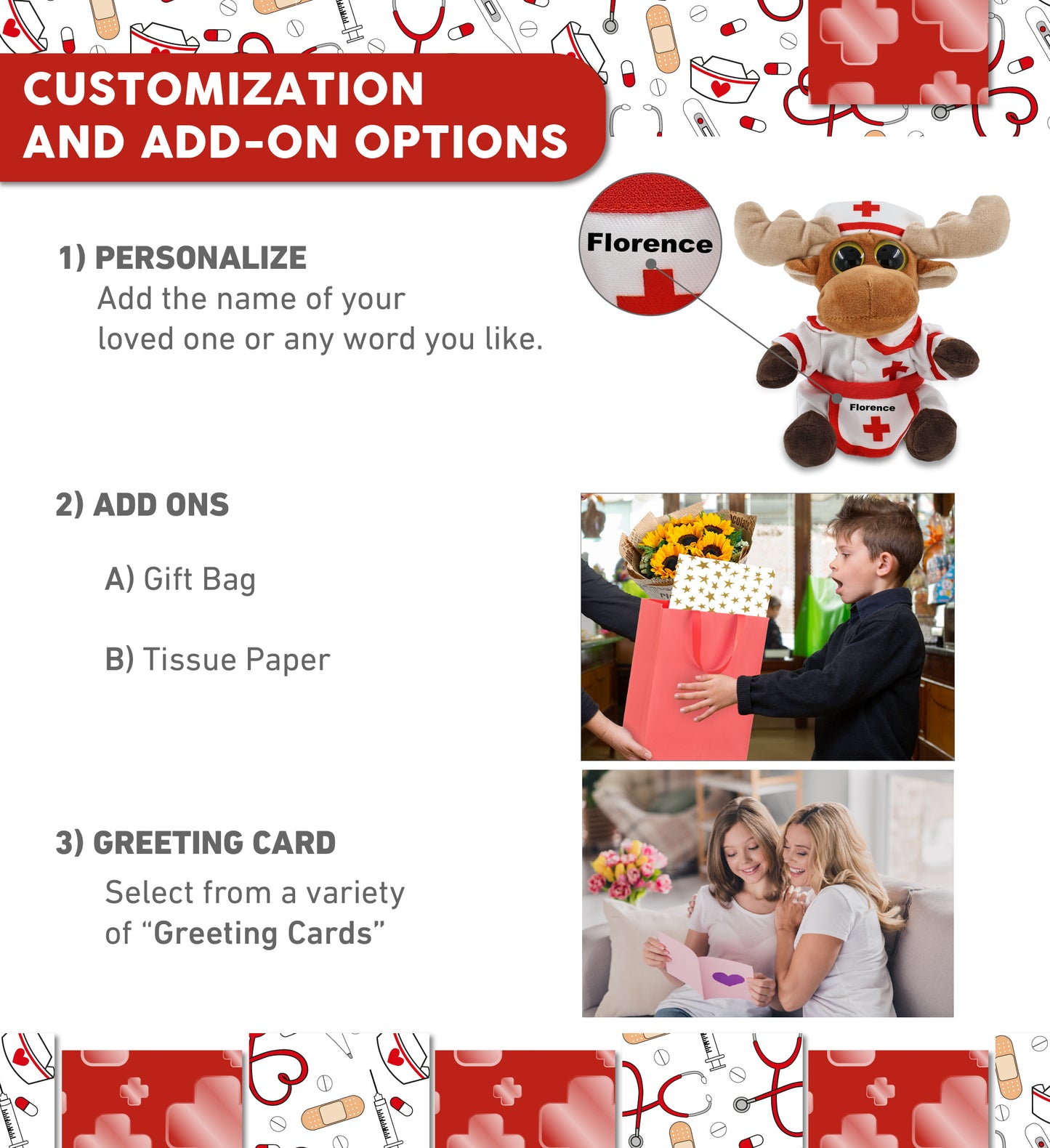 BIG EYE 6' PLUSH - MOOSE NURSE