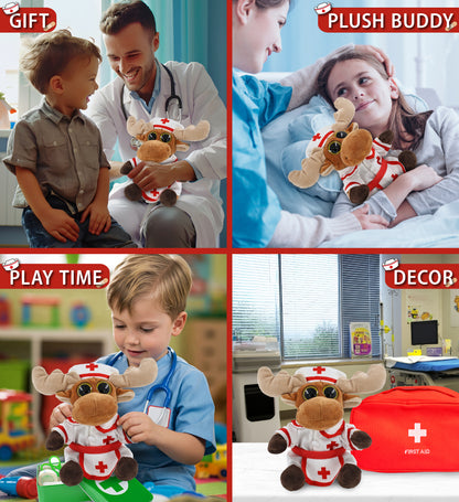 BIG EYE 6' PLUSH - MOOSE NURSE