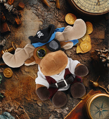 BIG EYE 6' PLUSH - MOOSE PIRATE DRESS UP