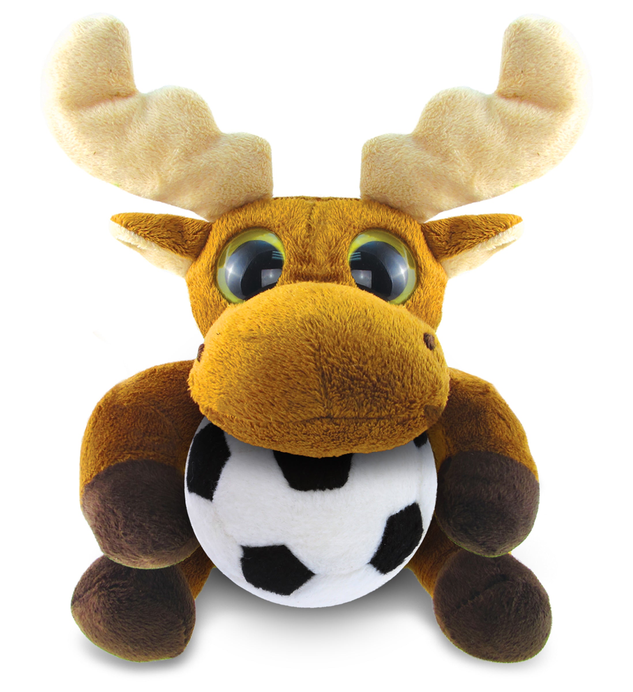 PLUSH SOCCER BALL - BIG EYE 6' PLUSH - MOOSE