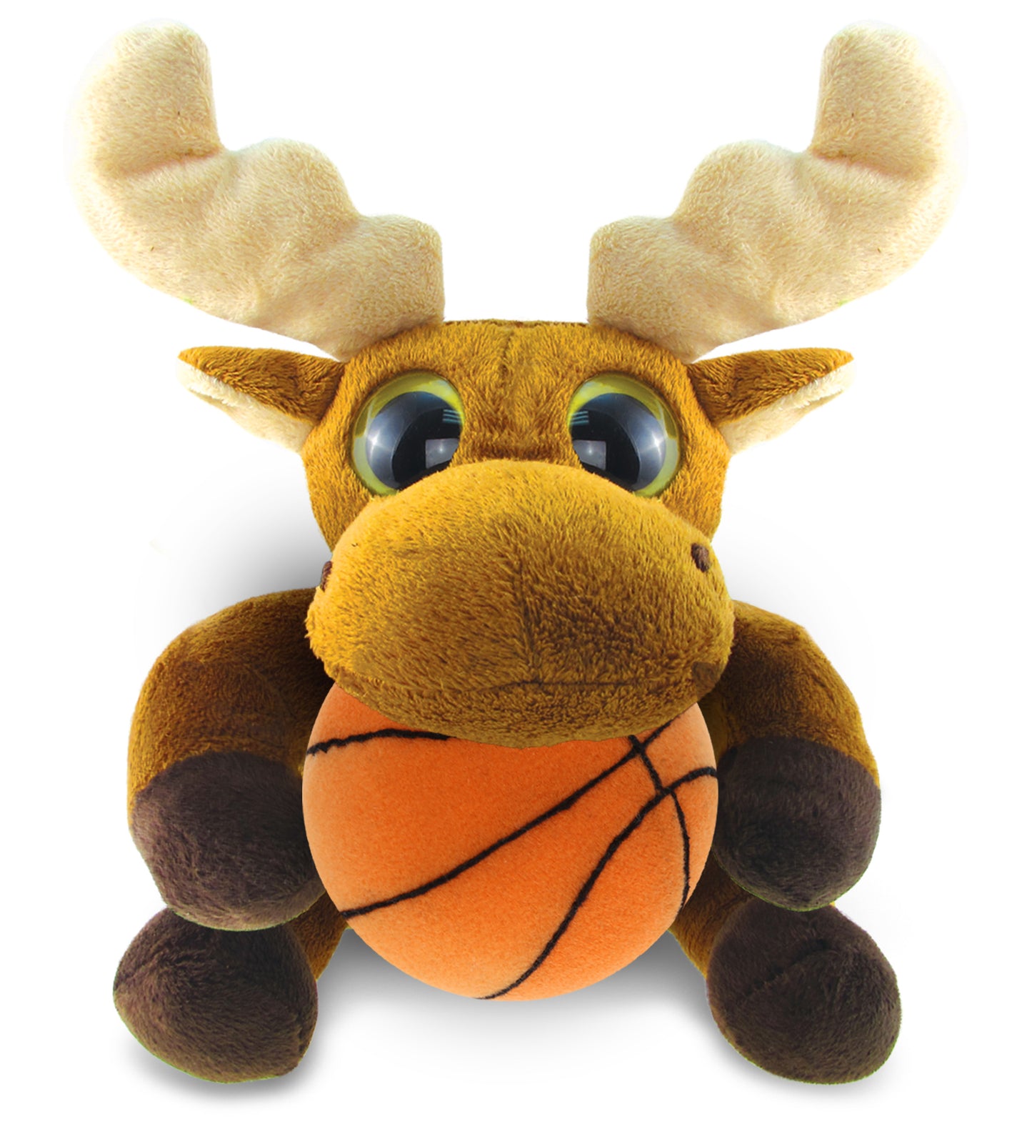 PLUSH BASKETBALL - BIG EYE 6' PLUSH - MOOSE