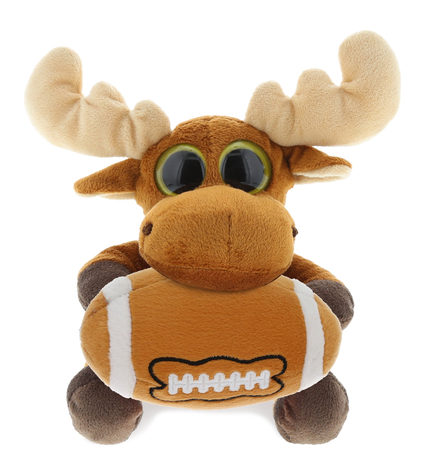 BIG EYE 6' PLUSH - MOOSE With Football Plush