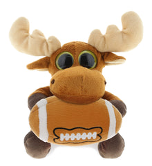 BIG EYE 6' PLUSH - MOOSE With Football Plush