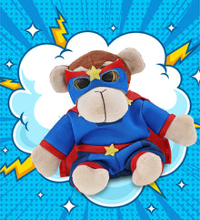 BIG EYE 6' PLUSH - MONKEY SUPER HERO