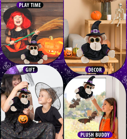 BIG EYE 6' PLUSH - MONKEY WITCH