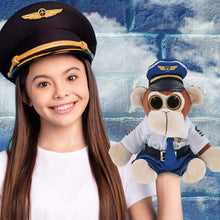 BIG EYE 6' PLUSH - MONKEY WITH PILOT DRESS UP