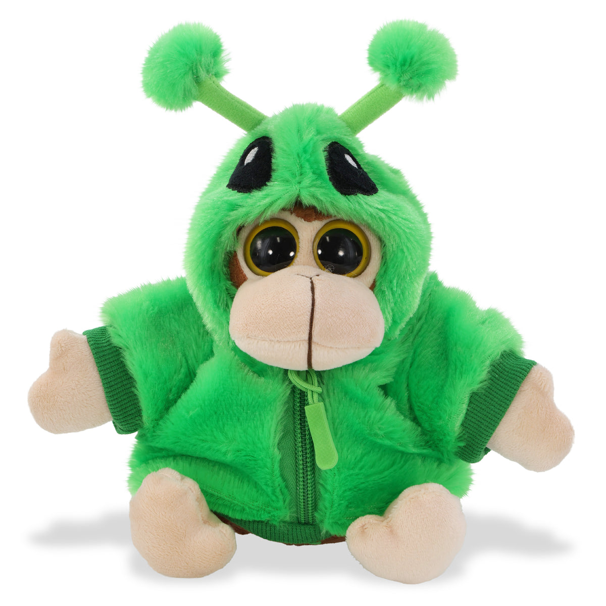 BIG EYE 6" PLUSH - MONKEY WITH ALIEN SWEATER