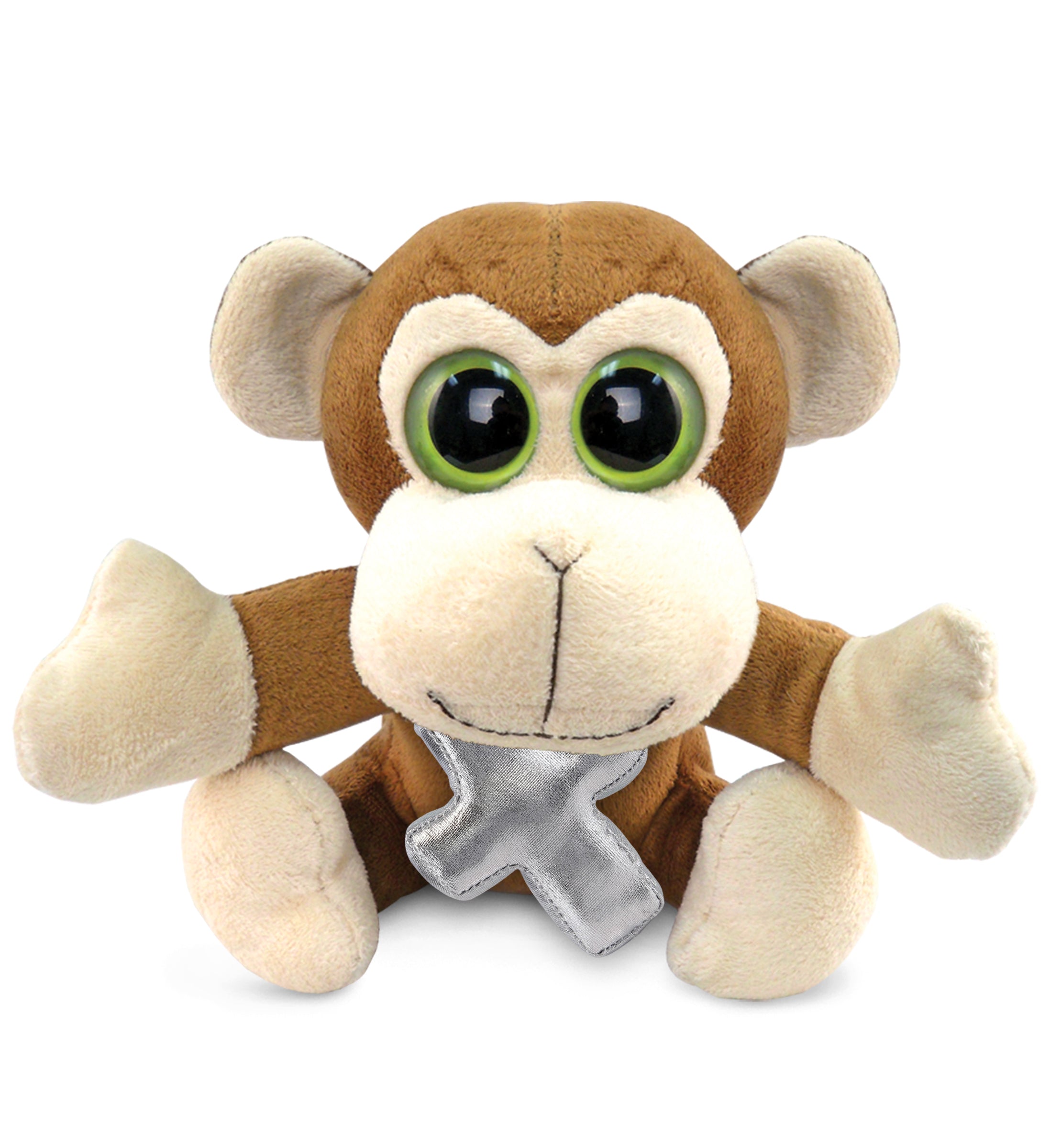 PLUSH CROSS - BIG EYE 6' PLUSH - MONKEY