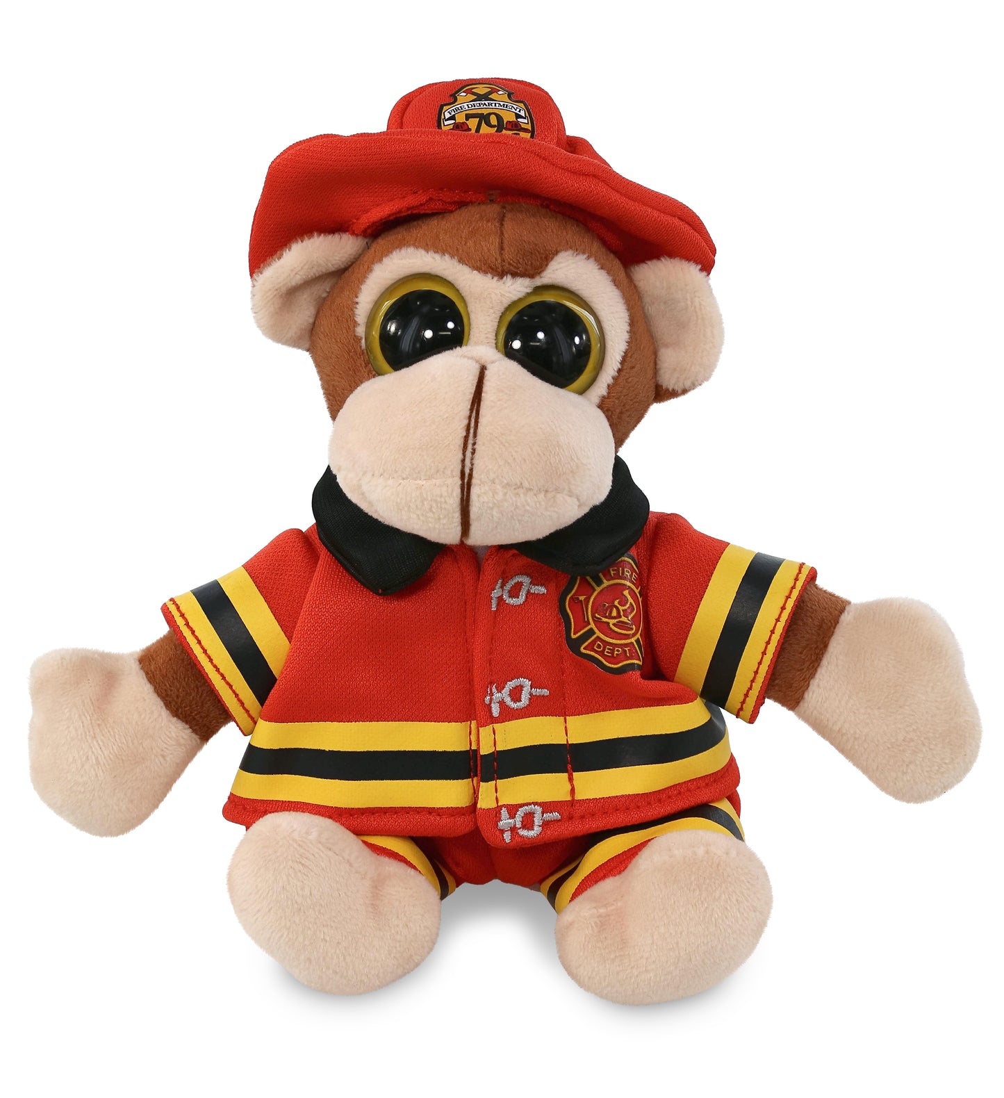 PLUSH FIREMAN - BIG EYE 6' PLUSH - MONKEY