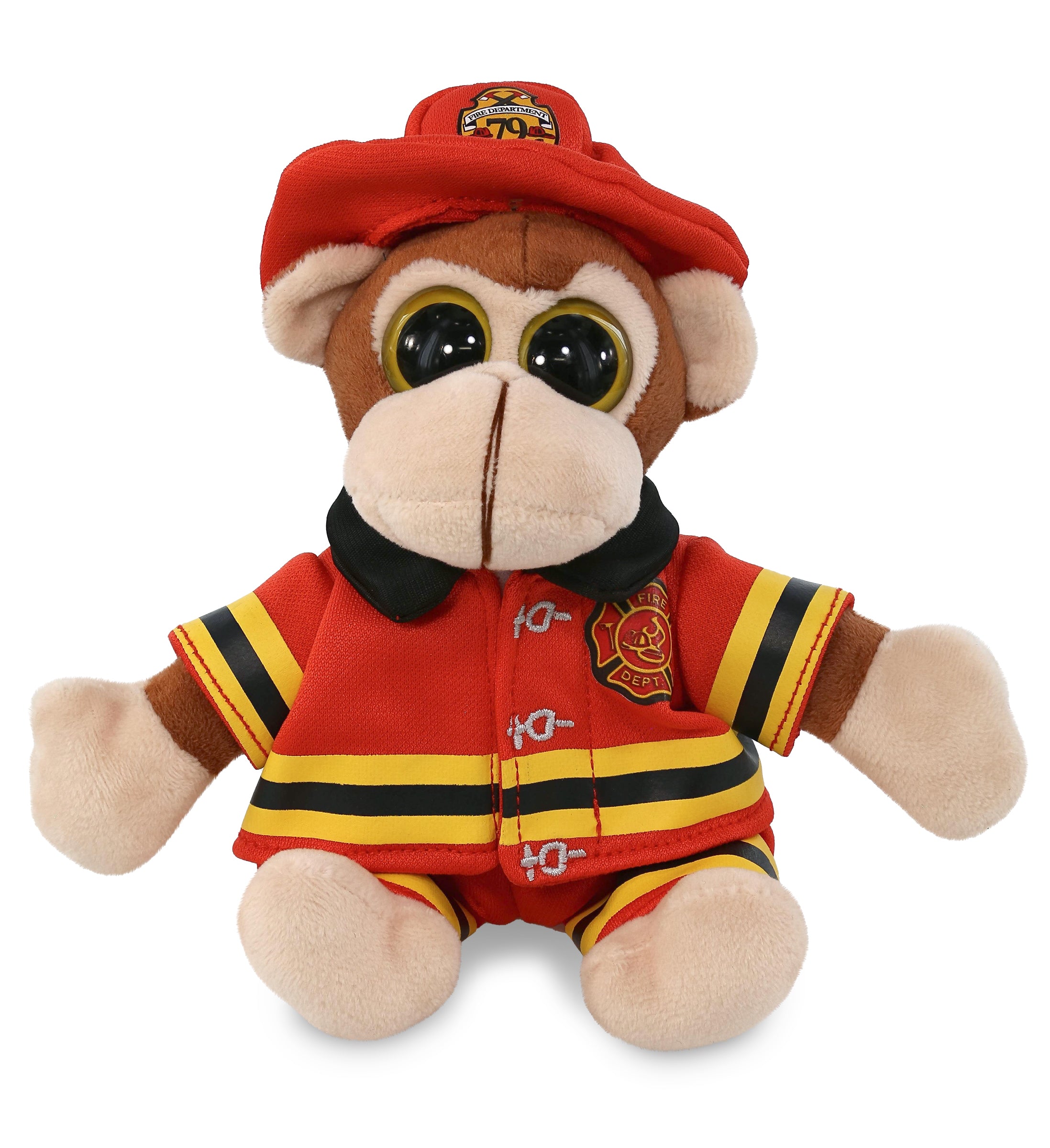 PLUSH FIREMAN - BIG EYE 6' PLUSH - MONKEY