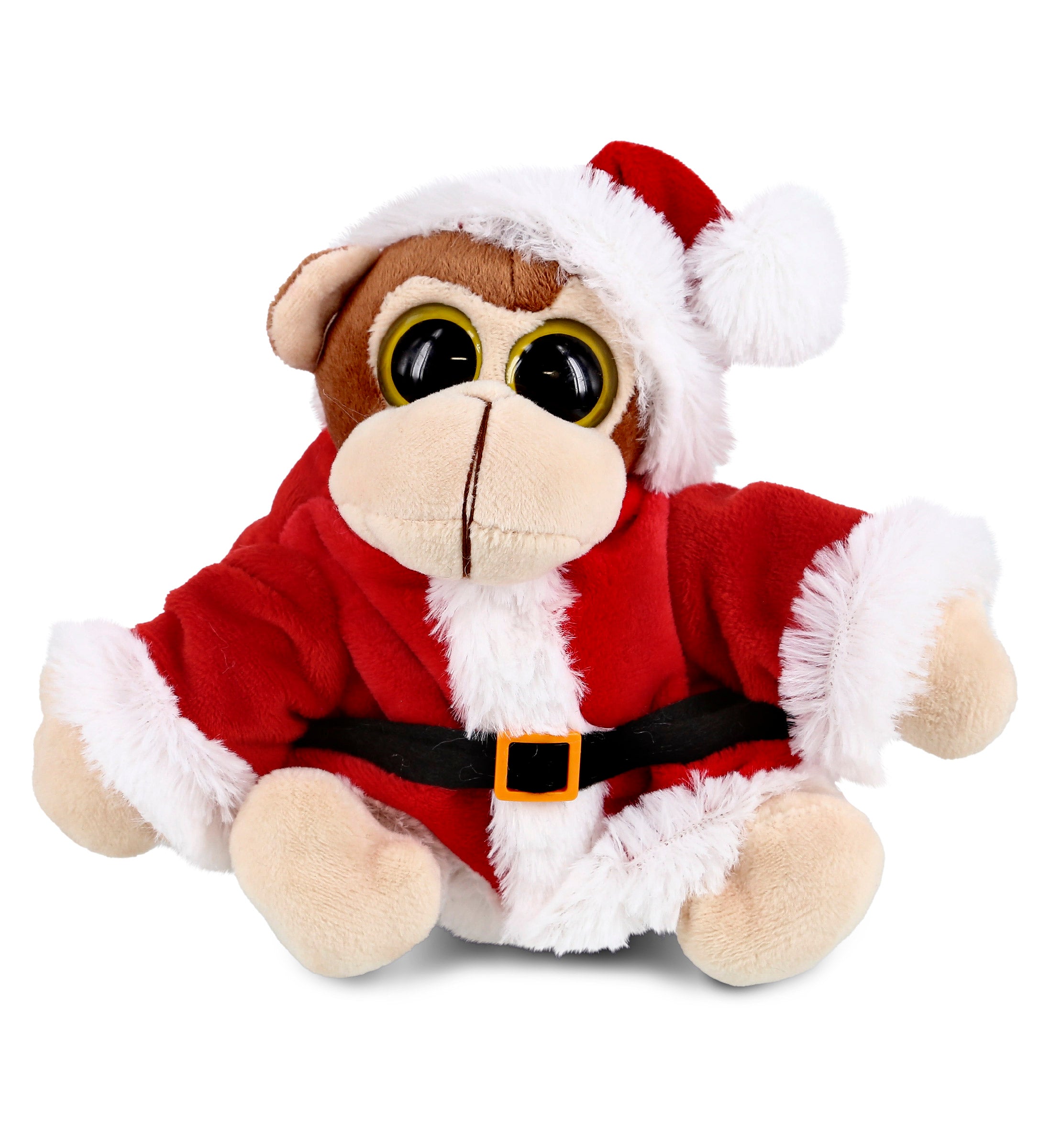 PLUSH SANTA - BIG EYE 6' PLUSH - MONKEY