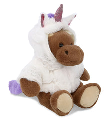 SUPER-SOFT PLUSH - MOOSE 9" WITH UNICORN DRESS UP