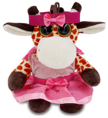 BIG EYE 6" PLUSH - GIRAFFE Ballerina