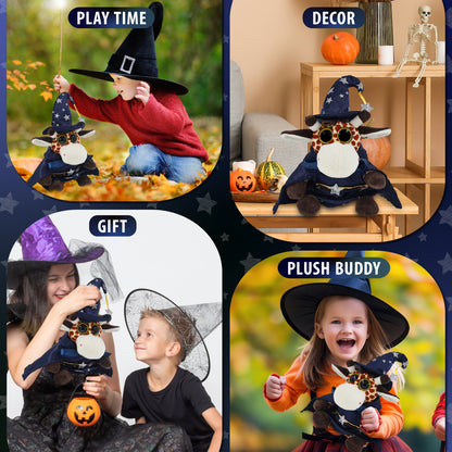 BIG EYE 6" PLUSH - GIRAFFE WITH WIZARD DRESS UP