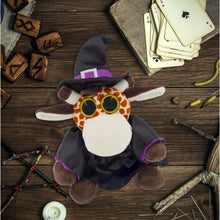 BIG EYE 6" PLUSH - GIRAFFE WITH WITCH DRESS UP