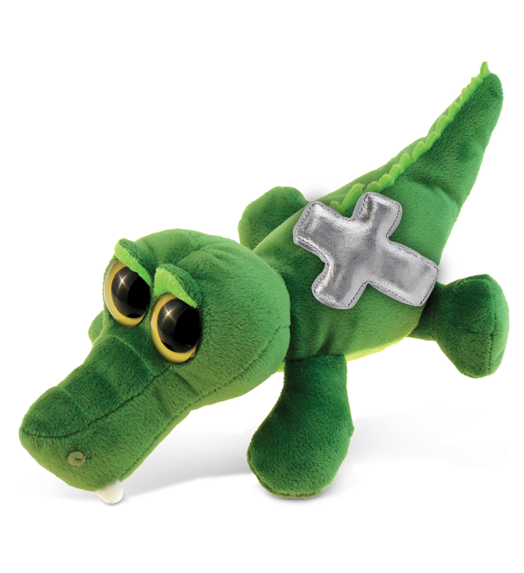 PLUSH CROSS - BIG EYE 6" PLUSH - ALLIGATOR