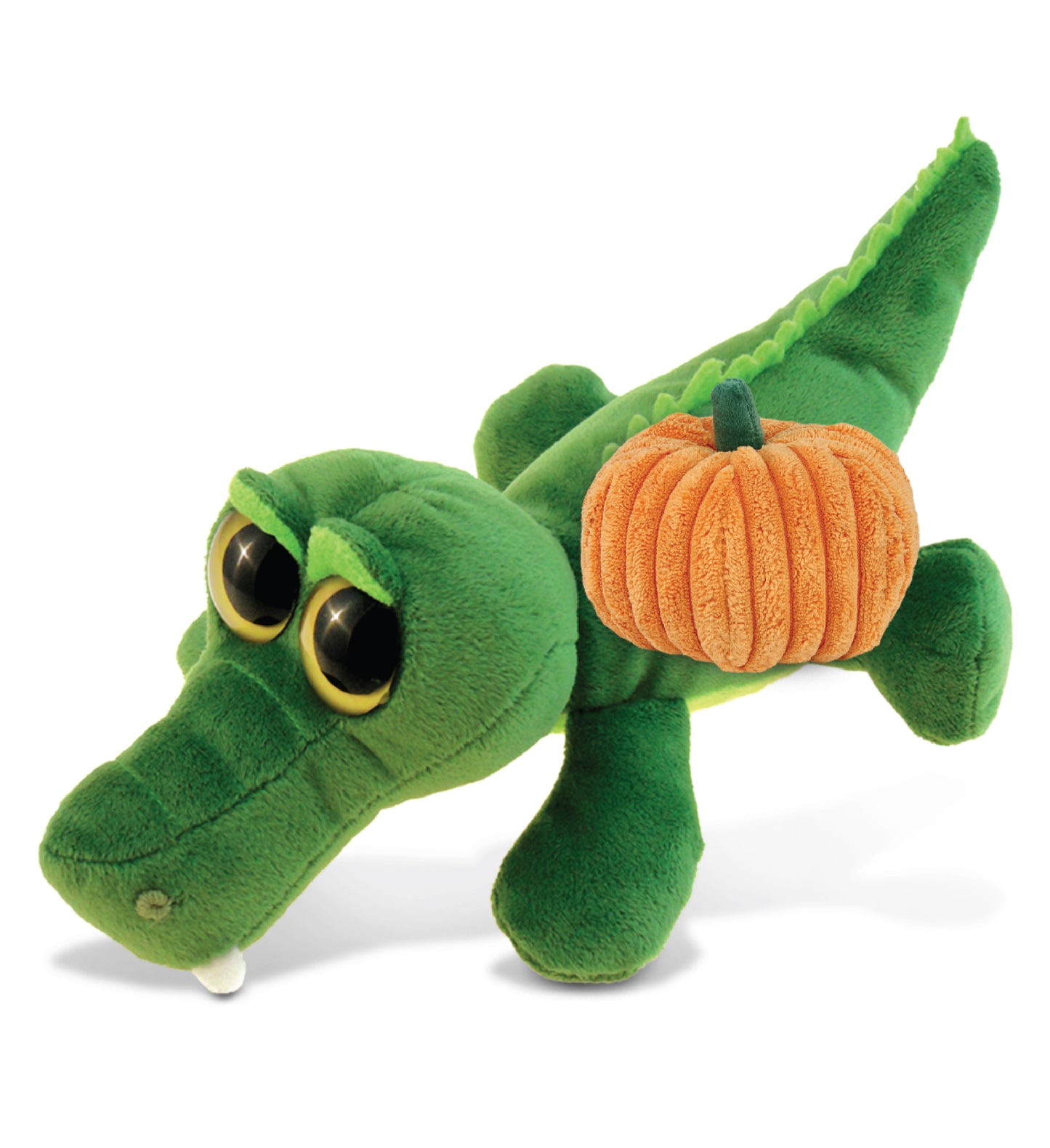 PLUSH PUMPKIN - BIG EYE 6" PLUSH - ALLIGATOR