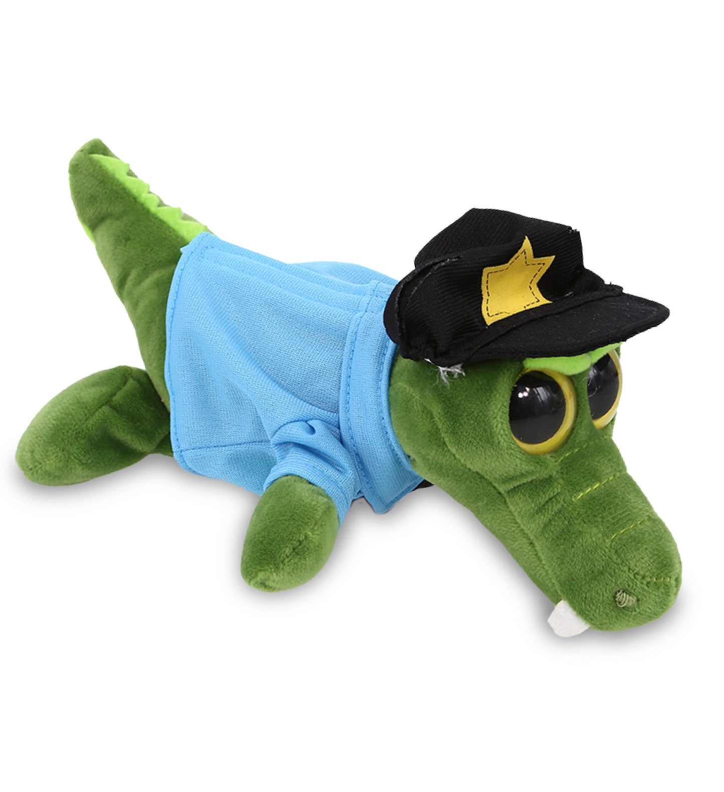 PLUSH POLICE - BIG EYE 6" PLUSH - ALLIGATOR