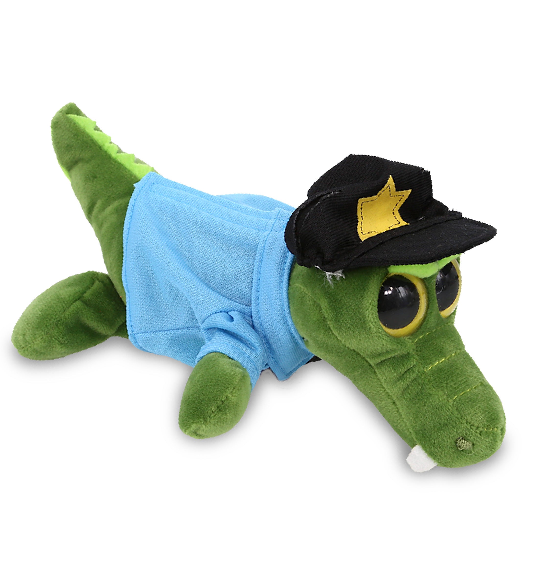 PLUSH POLICE - BIG EYE 6" PLUSH - ALLIGATOR
