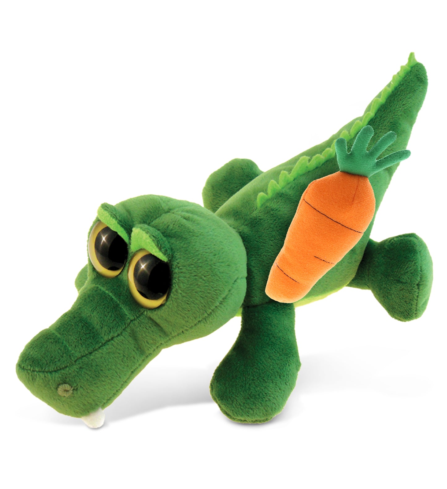 PLUSH CARROT - BIG EYE 6" PLUSH - ALLIGATOR