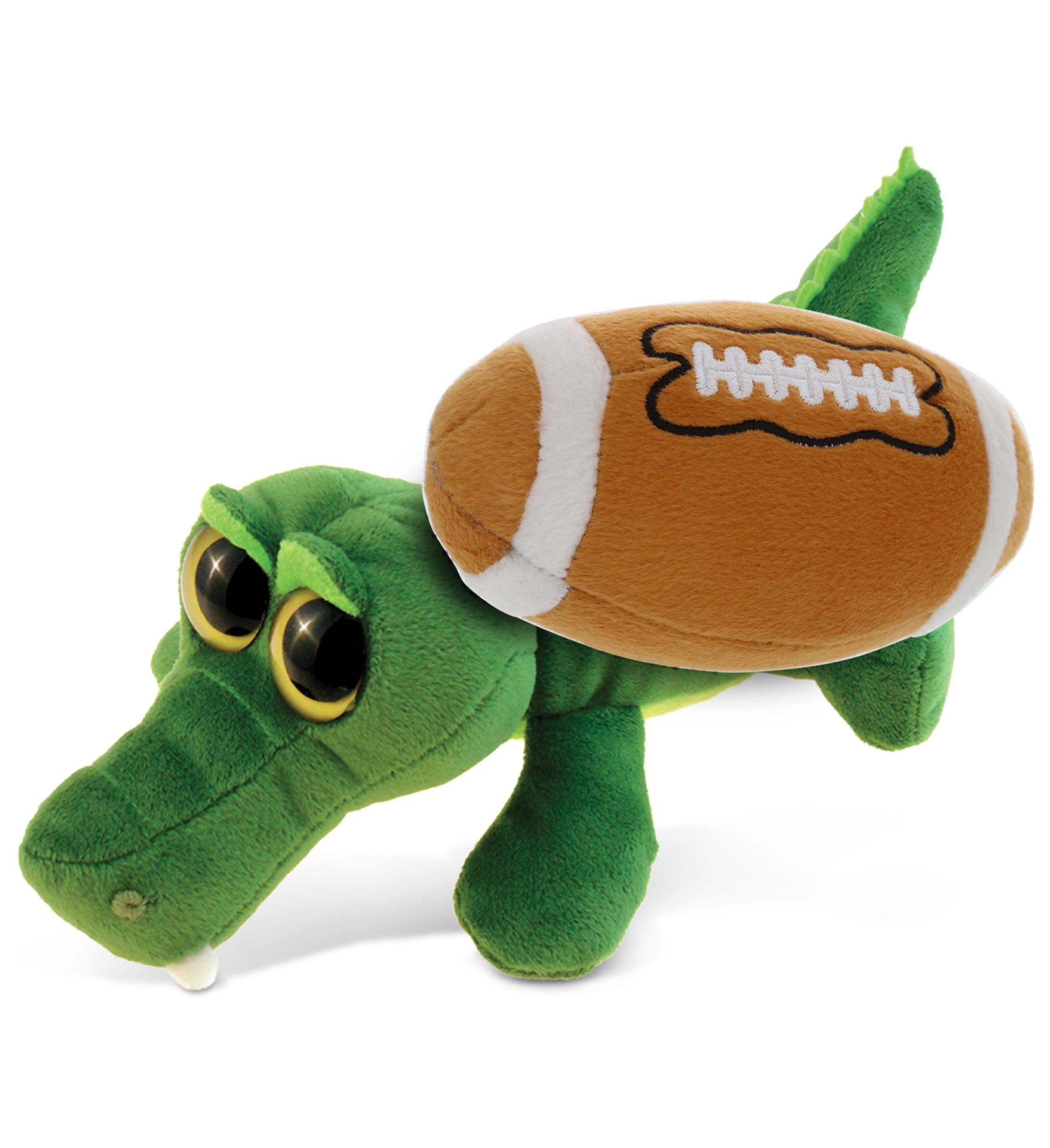 BIG EYE 6' PLUSH - ALLIGATOR With Football Plush