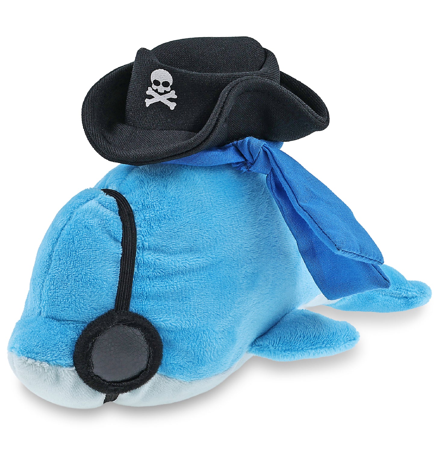 BIG EYE 6" PLUSH - DOLPHIN PIRATE DRESS UP