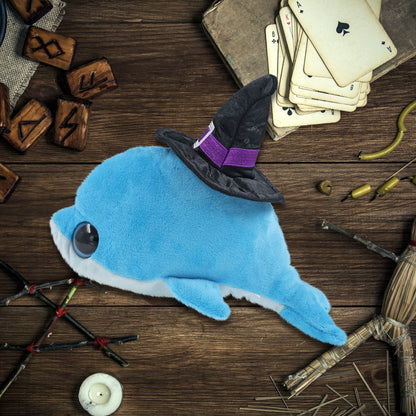 BIG EYE 6" PLUSH - DOLPHIN WITCH DRESS UP
