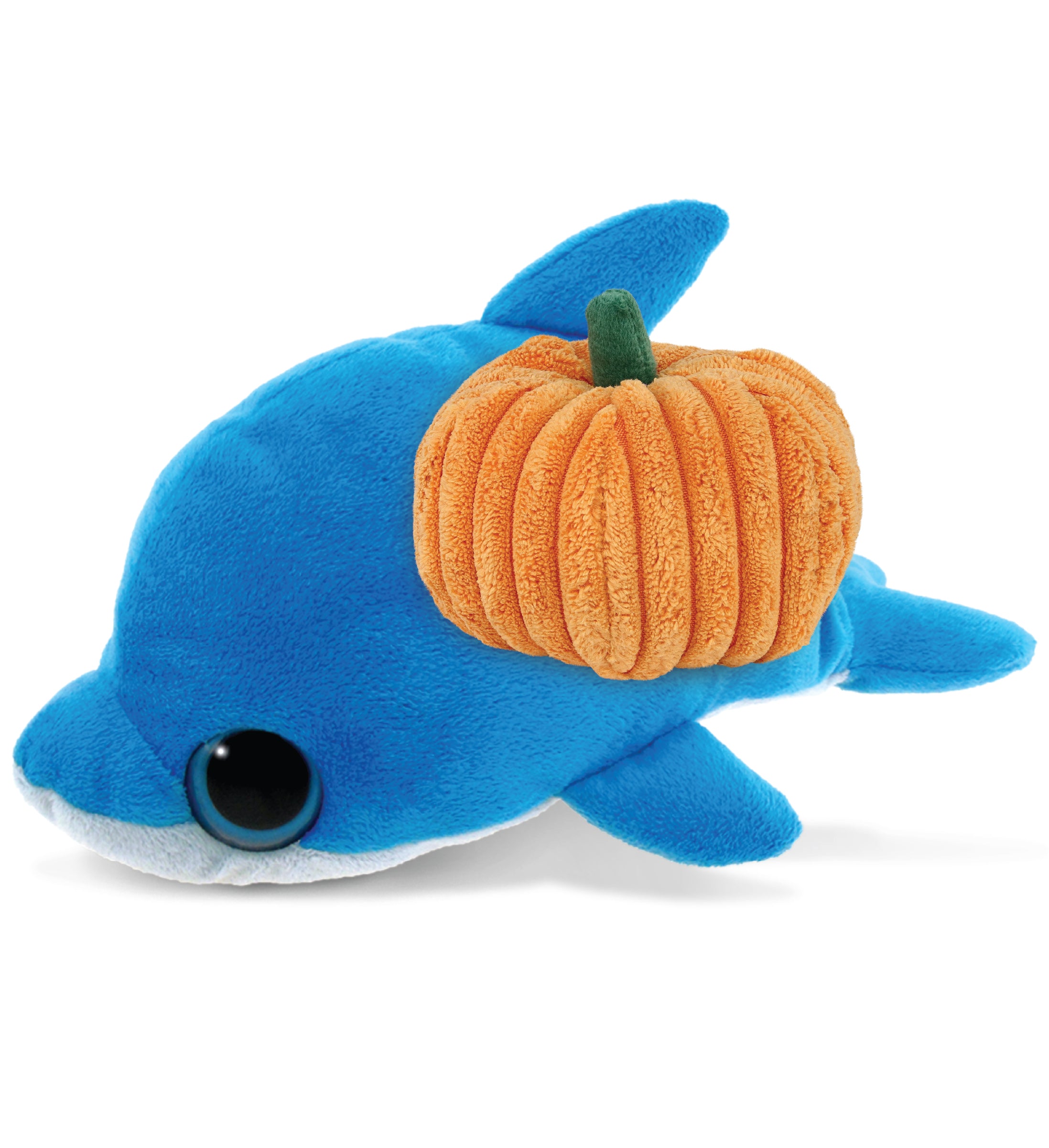 PLUSH PUMPKIN - BIG EYE 6" PLUSH - DOLPHIN
