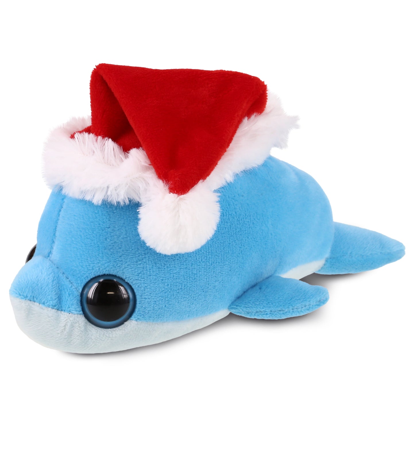 PLUSH SANTA - BIG EYE 6" PLUSH - DOLPHIN