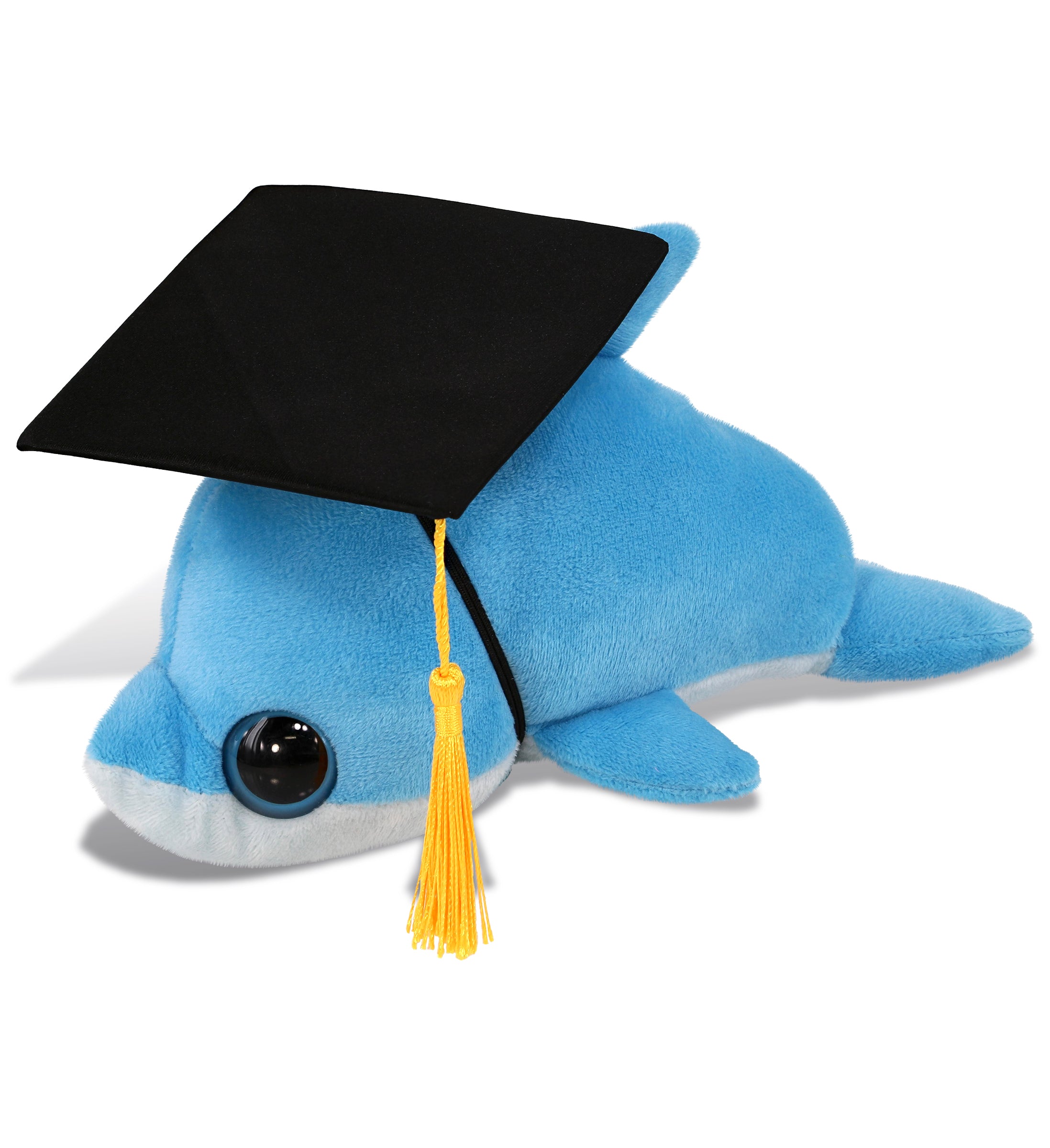 PLUSH GRADUATION - BIG EYE 6" PLUSH - DOLPHIN