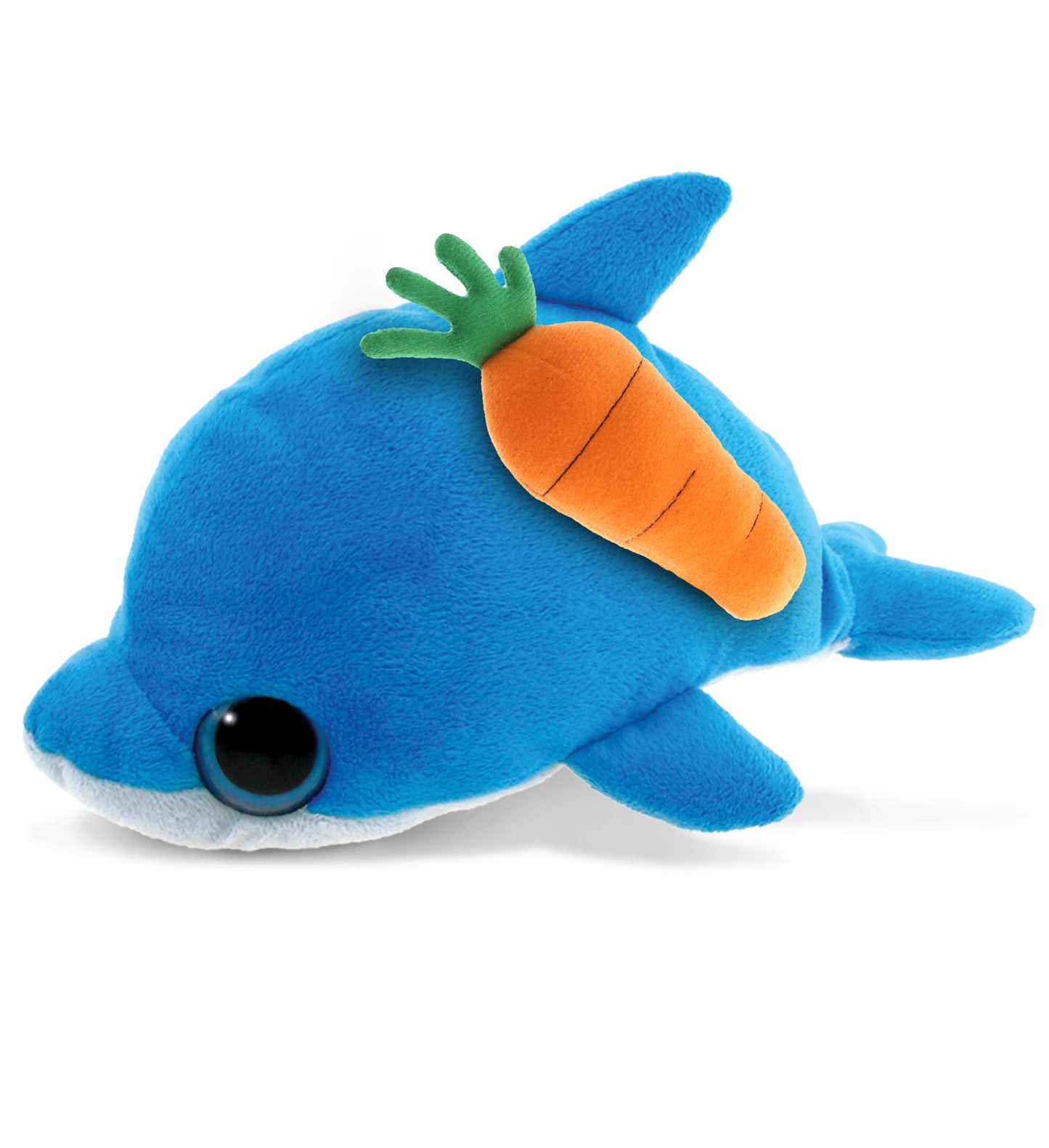 PLUSH CARROT - BIG EYE 6" PLUSH - DOLPHIN