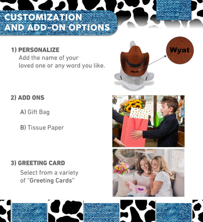 BIG EYE 6" PLUSH - SHARK COWBOY DRESS UP